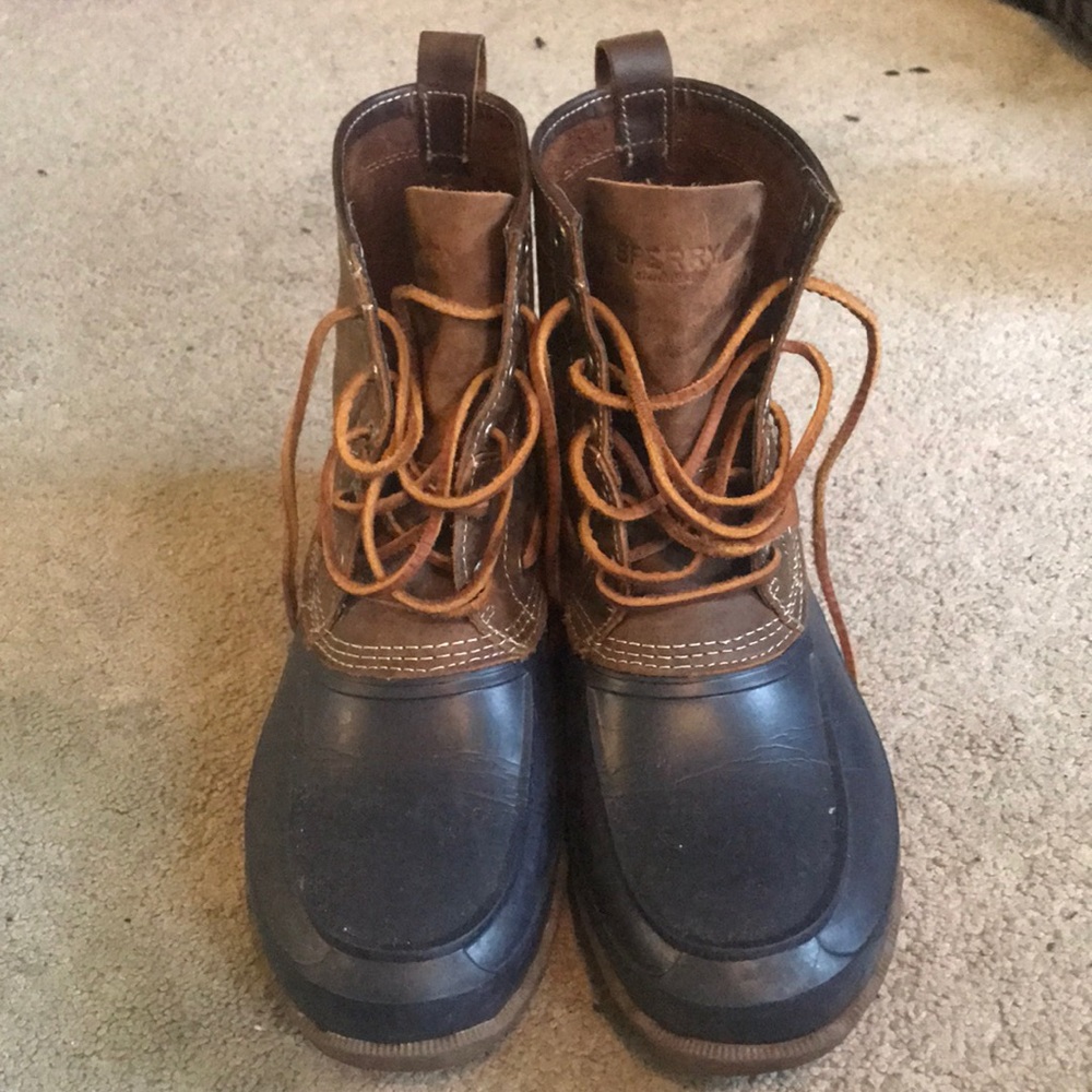 Sperry boots WATERPROOF size 10 men’s